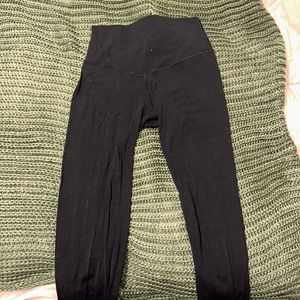 Offline 7/8 black leggings for sale. Slightly worn